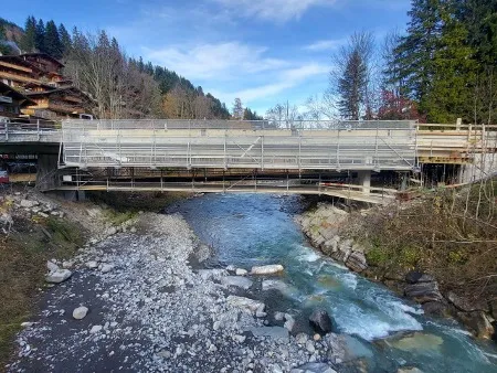 Sanierung Margelibrücke in Adelboden
